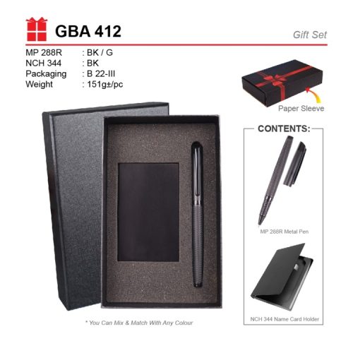 GBA 412 Gift Set corporate gift premium gift promotional gift merchandise cenderahati cenderamata korporat pembekal pemborong borong kedai kilang supplier seller factory wholesale idea selangor malaysia factosupplies
