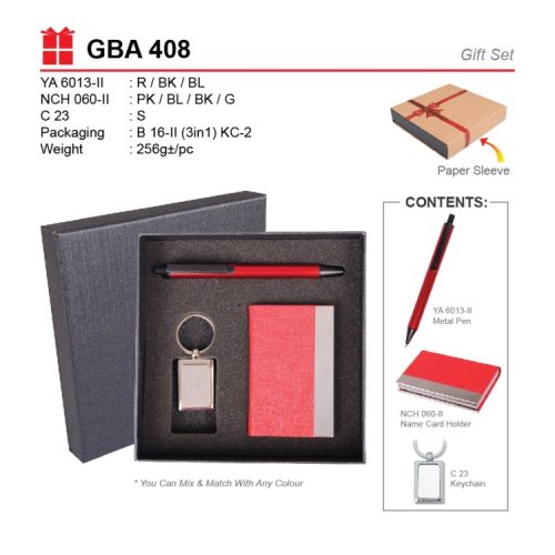 gift set GBA 408 corporate gift premium gift promotional gift merchandise cenderahati cenderamata korporat pembekal pemborong borong kedai kilang supplier seller factory wholesale idea selangor malaysia factosupplies