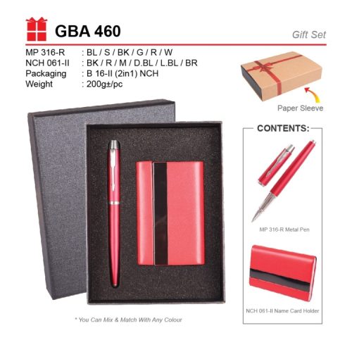 GIFT SET GBA 460 corporate gift premium gift promotional gift merchandise cenderahati cenderamata selangor malaysia factosupplies