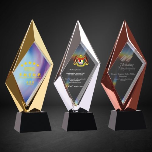 Crystal Trophy Trofi Kristal (CY 1387) corporate gift premium gift promotional gift door gift merchandise cenderahati cenderamata korporat hadiah pembekal pemborong borong kedai kilang pengimport percetakan cetak harga shop importer supplier seller factory wholesale custom print printing price present idea shah alam selangor malaysia factosupplies