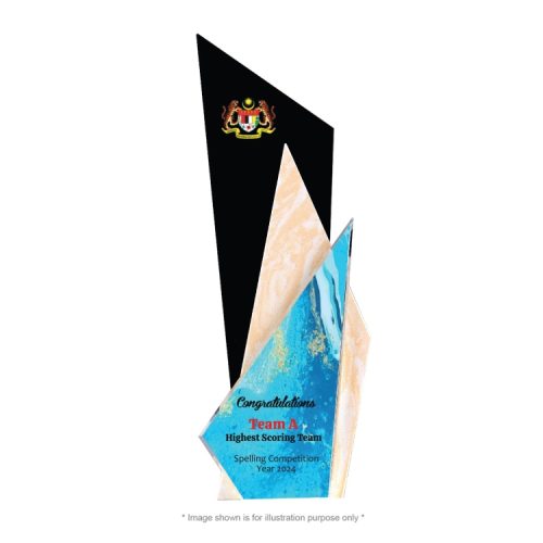 Crystal Trophy Trofi Kristal (CY 441) corporate gift premium gift promotional gift door gift merchandise cenderahati cenderamata korporat pembekal pemborong borong kedai kilang pengimport percetakan cetak harga shop importer supplier seller factory wholesale custom print printing price idea shah alam selangor malaysia factosupplies