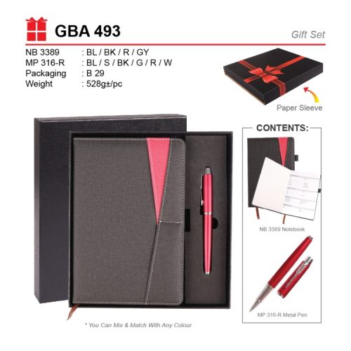 Gift Set Set Cenderahati GBA 493 corporate gift premium gift promotional gift door gift merchandise cenderahati cenderamata korporat pembekal pemborong borong kedai kilang percetakan cetak shop supplier seller factory wholesale print printing idea selangor malaysia factosupplies