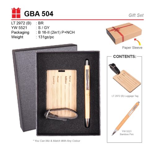 GBA 504 Gift Set corporate gift premium gift promotional gift door gift merchandise cenderahati cenderamata korporat pembekal pemborong borong kedai kilang pengimport percetakan cetak harga shop importer supplier seller factory wholesale custom print printing price idea shah alam selangor malaysia factosupplies