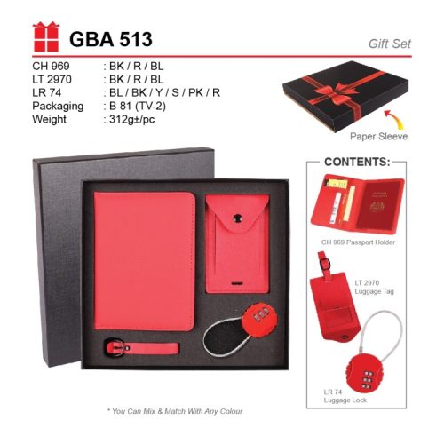 Gift Set (GBA 513) corporate gift premium gift promotional gift door gift merchandise cenderahati cenderamata korporat hadiah pembekal pemborong borong kedai kilang pengimport percetakan cetak harga shop importer supplier seller factory wholesale custom print printing price present idea shah alam selangor malaysia factosupplies
