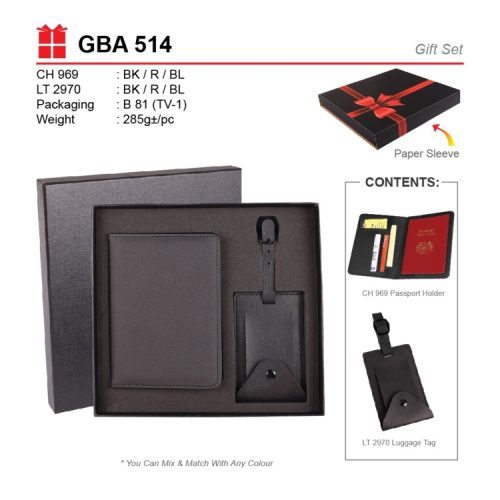 Gift Set (GBA 514) corporate gift premium gift promotional gift door gift merchandise cenderahati cenderamata korporat hadiah pembekal pemborong borong kedai kilang pengimport percetakan cetak harga shop importer supplier seller factory wholesale custom print printing price present idea shah alam selangor malaysia factosupplies