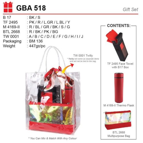 Gift Set (GBA 518) corporate gift premium gift promotional gift door gift merchandise cenderahati cenderamata korporat hadiah pembekal pemborong borong kedai kilang pengimport percetakan cetak harga shop importer supplier seller factory wholesale custom print printing price present idea shah alam selangor malaysia factosupplies