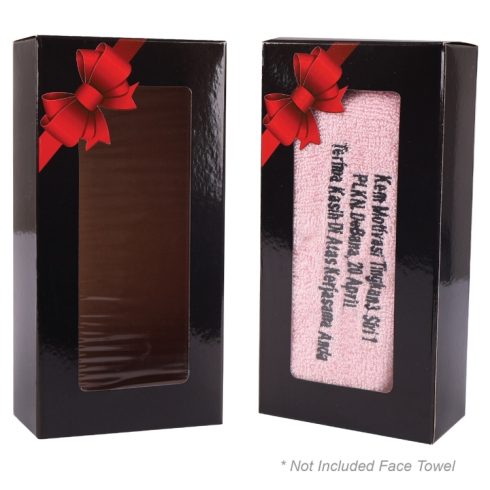 Face Towel Box Kotak Tuala Muka (B 17-II) corporate gift premium gift promotional gift door gift merchandise cenderahati cenderamata korporat hadiah pembekal pemborong borong kedai kilang pengimport percetakan cetak harga shop importer supplier seller factory wholesale custom print printing price present idea shah alam selangor malaysia factosupplies