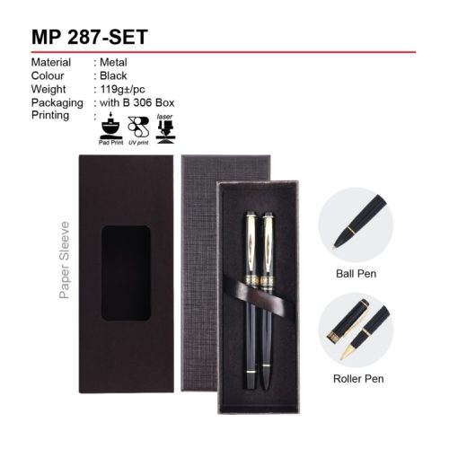 Metal Pen Set Pen Besi (MP 287-SET) corporate gift premium gift promotional gift door gift merchandise cenderahati cenderamata korporat hadiah pembekal pemborong borong kedai kilang pengimport percetakan cetak harga shop importer supplier seller factory wholesale custom print printing price present idea shah alam selangor malaysia factosupplies
